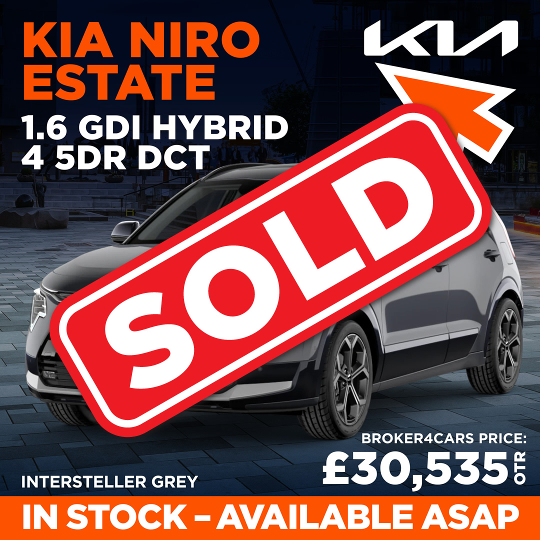 KIA NIRO ESTATE 1.6 GDi Hybrid 4 5dr DCT. Intersteller Grey. SOLD